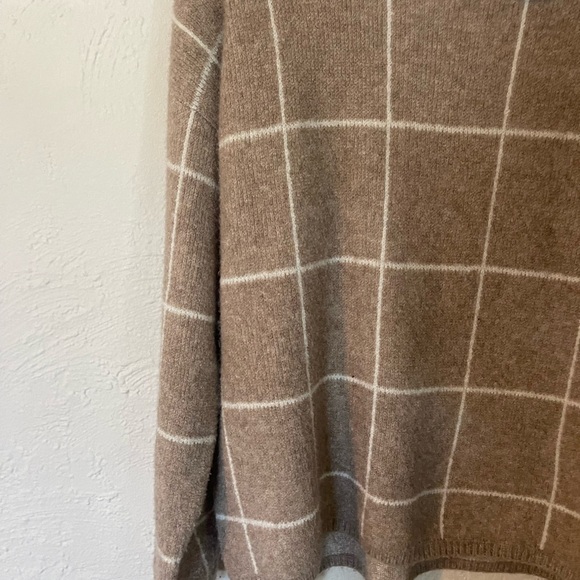 Madewell Cozy Tan Turtleneck Sweater - Picture 2 of 6